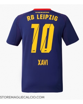 RB Leipzig Xavi Simons #10 Maglia Gara Trasferta Repliche 2025-26 Maniche Corte